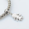 3PCS Charm Bangles Plated Bracelets