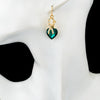 Heart Crystal Earrings