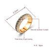 Anniversary Rings Gold Color