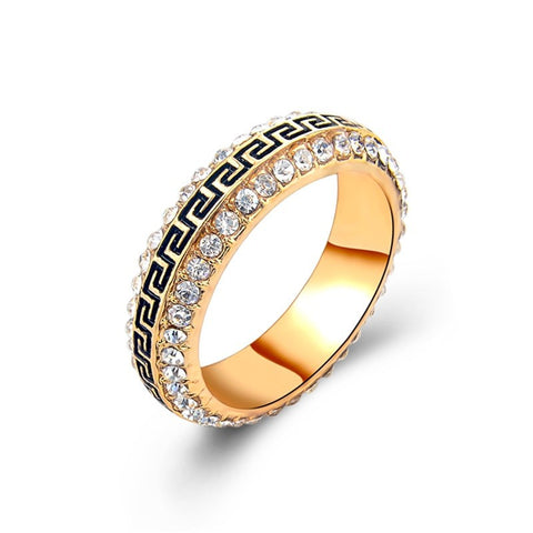 Anniversary Rings Gold Color