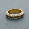 Anniversary Rings Gold Color