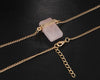 Stone Gold Color Necklace