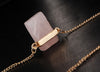 Stone Gold Color Necklace